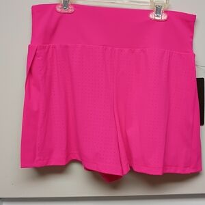 90 Degree By Reflex Hot Pink Skorts
